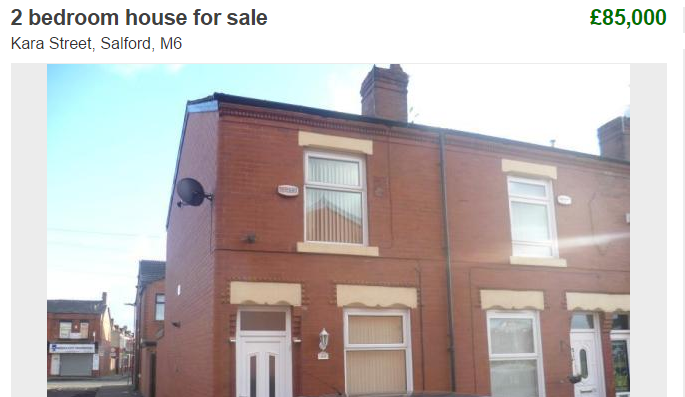 Investing in Manchester or Salford - example property