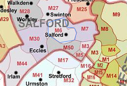 M6 and M7 Postcodes